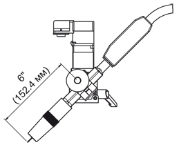 Чертеж K-BUG 5050 с горелкой