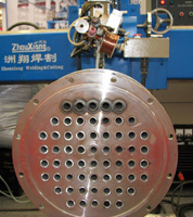 Установка для автоматической сварки (вварки) труб в трубную доску (трубную панель)