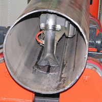Установка для сварки (наплавки) под флюсом в трубах малого диаметра