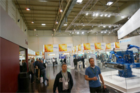 Общий вид одного из павильонов выставки сварочных и родственных технологий SCHWEISSEN & SCHNEIDEN Essen 2013 
