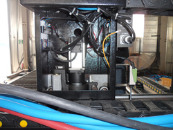 Привод поперечной траверсы портальной машины кислородной и воздушно-плазменной резки HBS 2,4*8