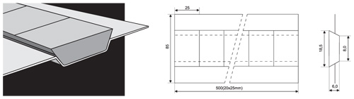Керамические подкладки специальной формы ESAB PZ 1500/24