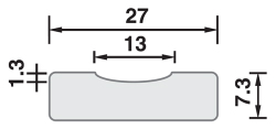 OK Backing Concave 13