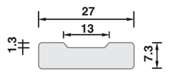 OK Backing Rectangular 13